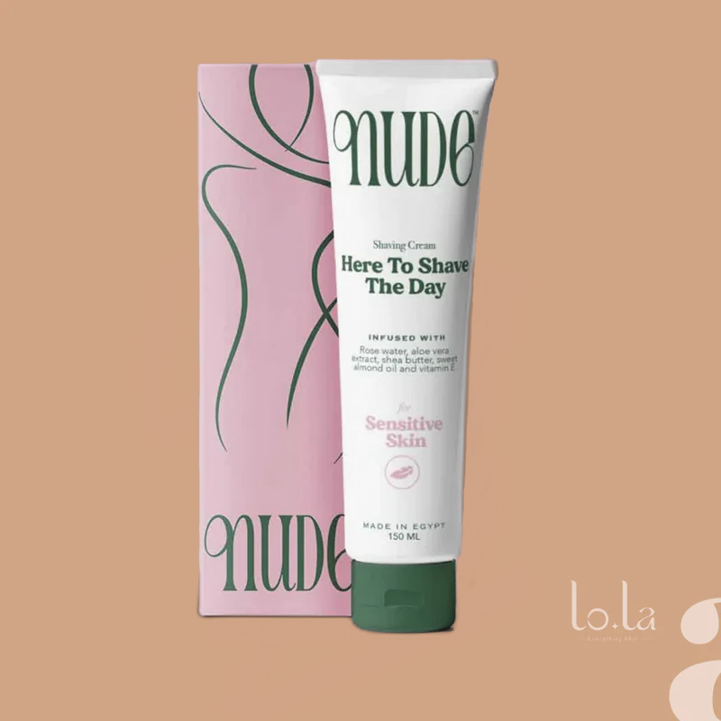 Nude Here To Shave The Day Shaving Cream for Sensitive Skin 175Ml