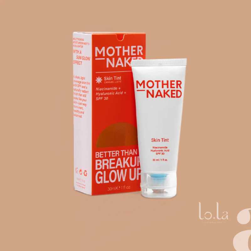 Mother Naked Better Than A Breakup Glow Up Skin Tint Mosturizer SPF30 30Ml