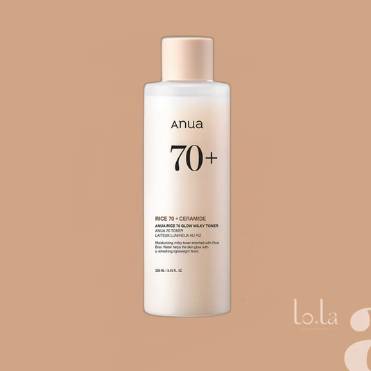 Anua Rice 70+ Ceramide Glow Milky Toner 250Ml