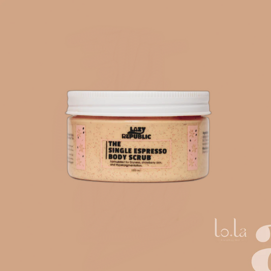 Lazy Republic The Single Espresso Body Scrub