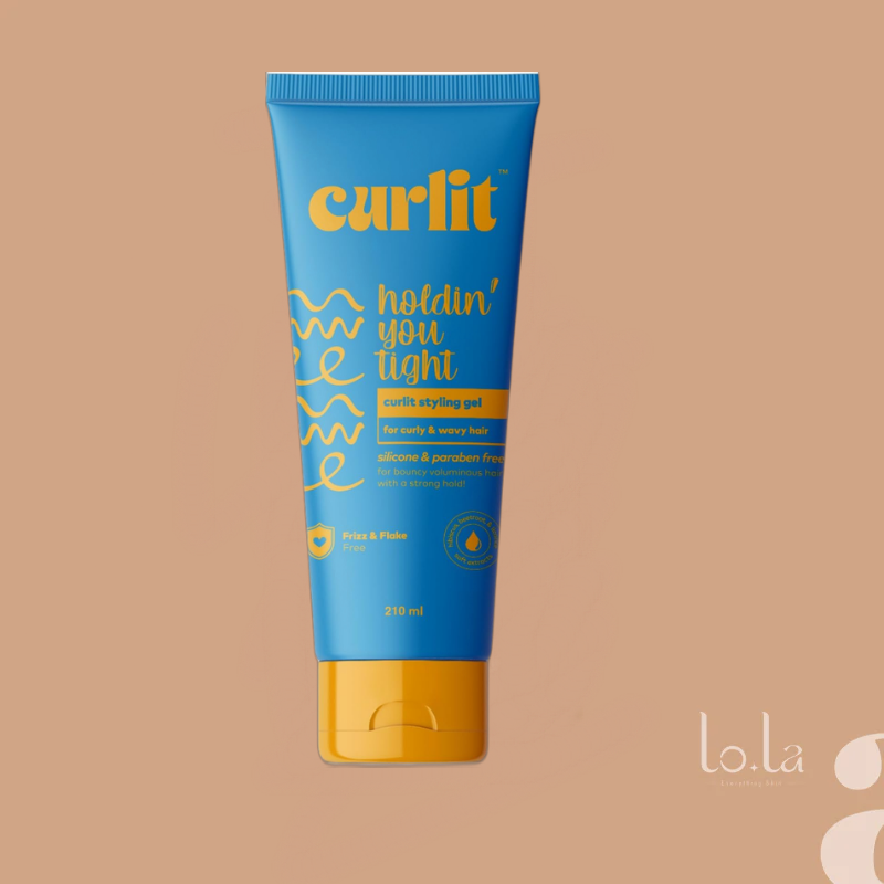 Curlit Styling Gel For Curly & Wavy Hair 200Ml