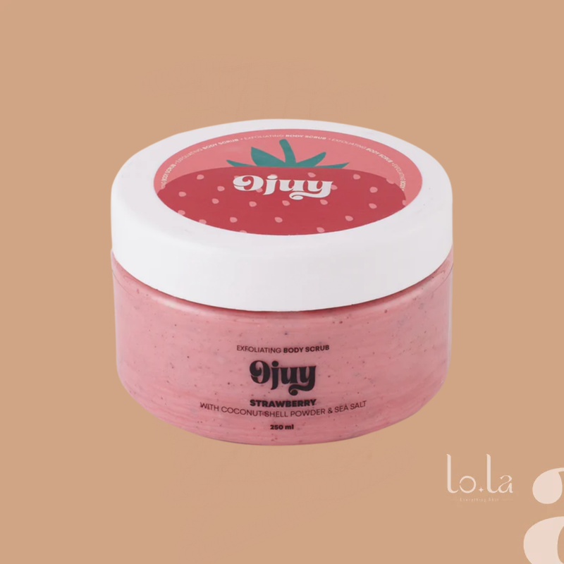 Ojuy Strawberry Exfoliating Body Scrub 250Ml