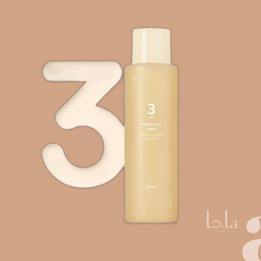 Numbuzin 3 Toner Super Glowing Essence