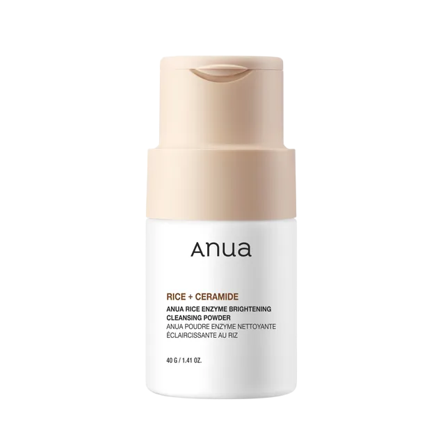 Anua Rice + Ceramide Enzyme Brightening Cleansing Powder 40G