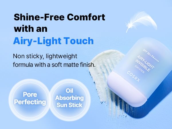 Cosrx Airy-Light Invisible Sun Stick 19g