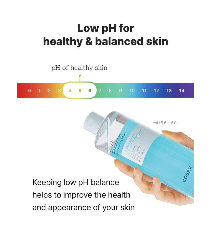Cosrx Low PH Niacinamide Micellar Cleansing Water 400Ml