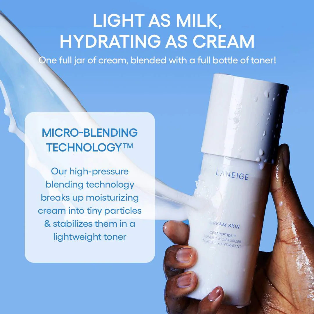 Laneige Cream Skin Cerapeptide Toner & Moisturizing 170Ml