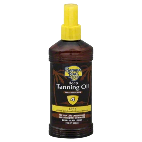 Banana Boat Deep Tanning Blend SPF4 Oil Spray 236Ml