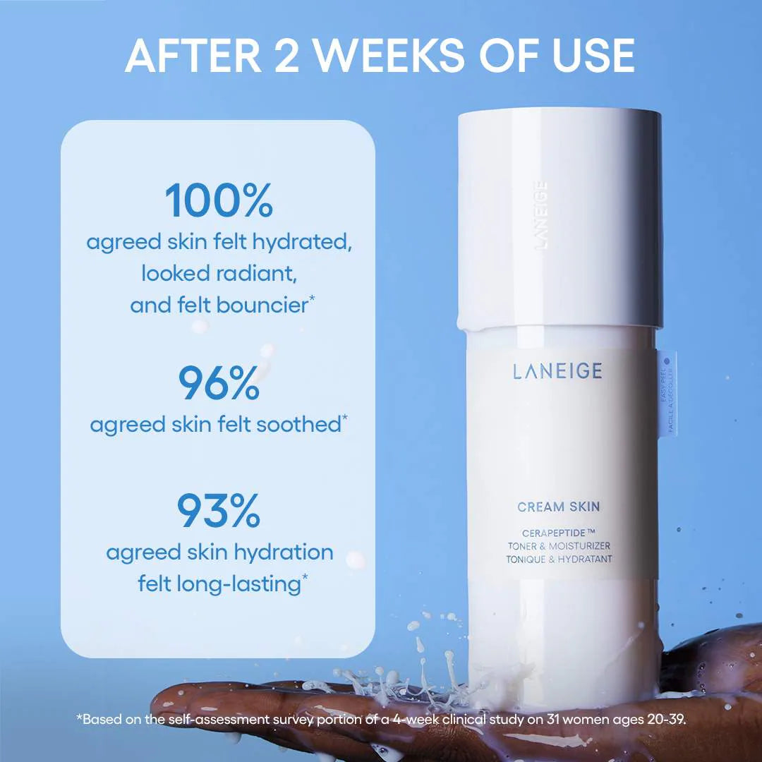 Laneige Cream Skin Cerapeptide Toner & Moisturizing 170Ml