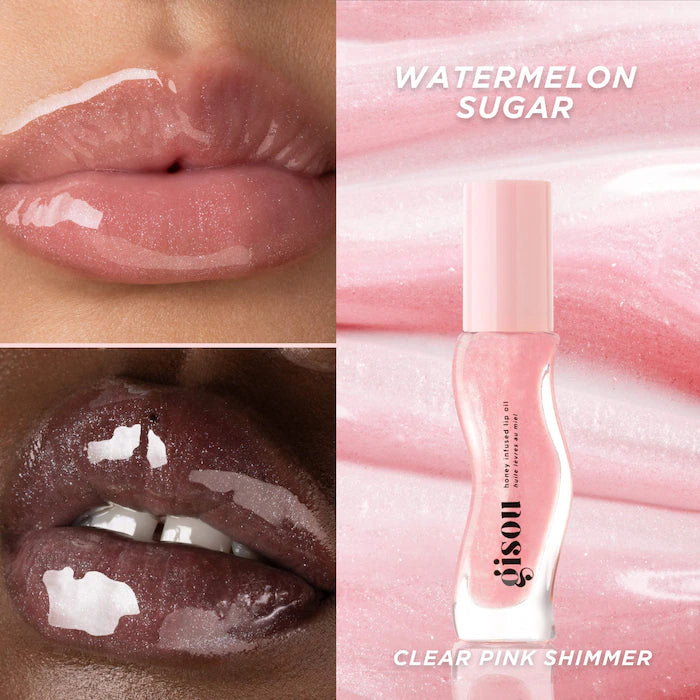 Gisou Honey Infused Lip Oil Watermelon Sugar  8Ml