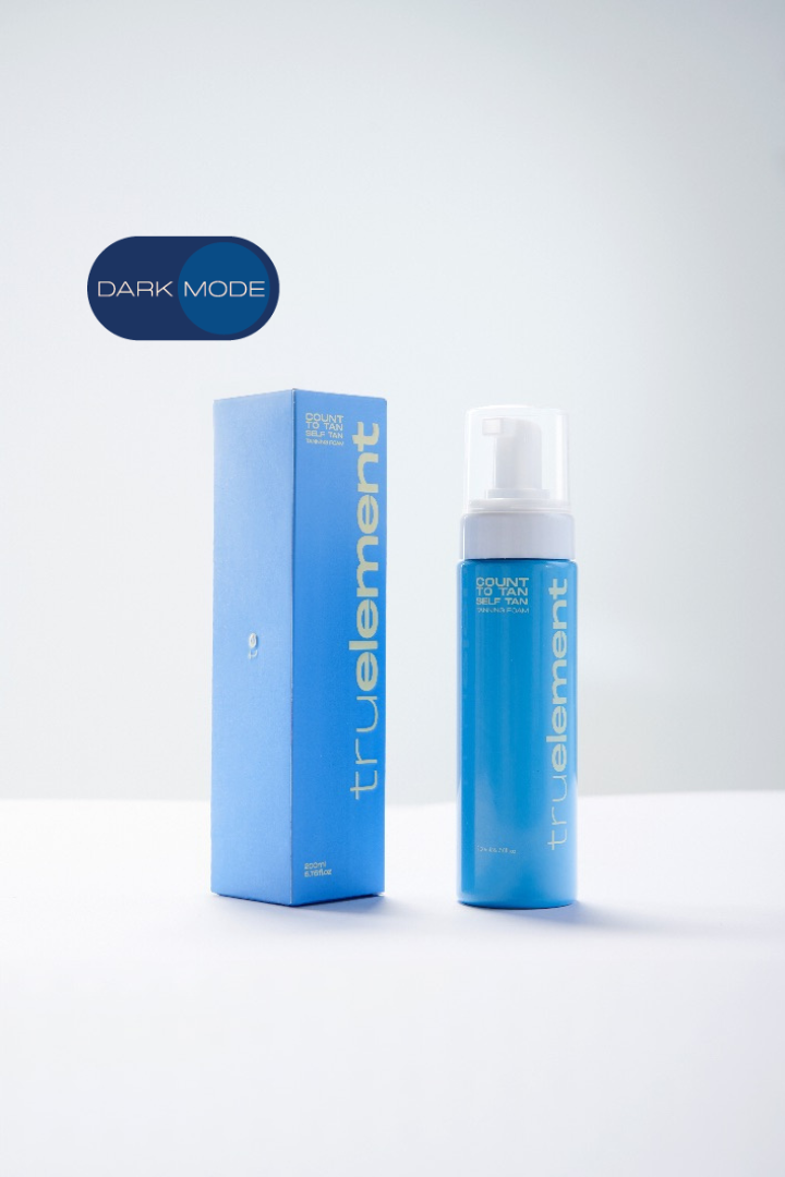 Truelement Count To Tan (Dark Mode ) Self Tan Foam 200Ml