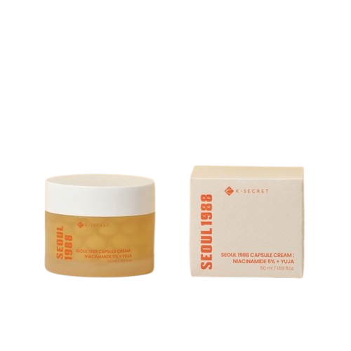 K-Secert Seoul 1988 Capsule Cream Niacinamide 5% + Yuja 50Ml