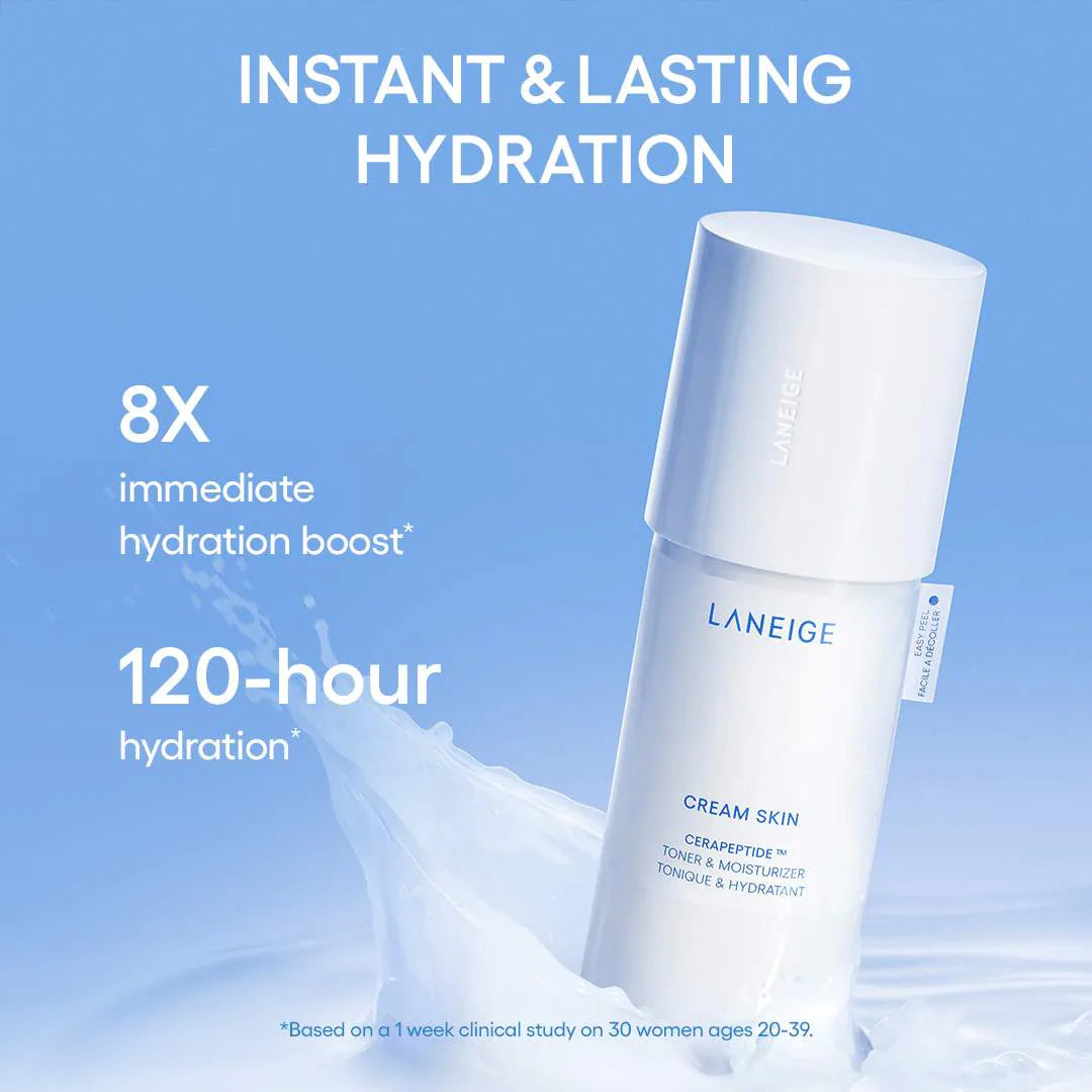 Laneige Cream Skin Cerapeptide Toner & Moisturizing 170Ml