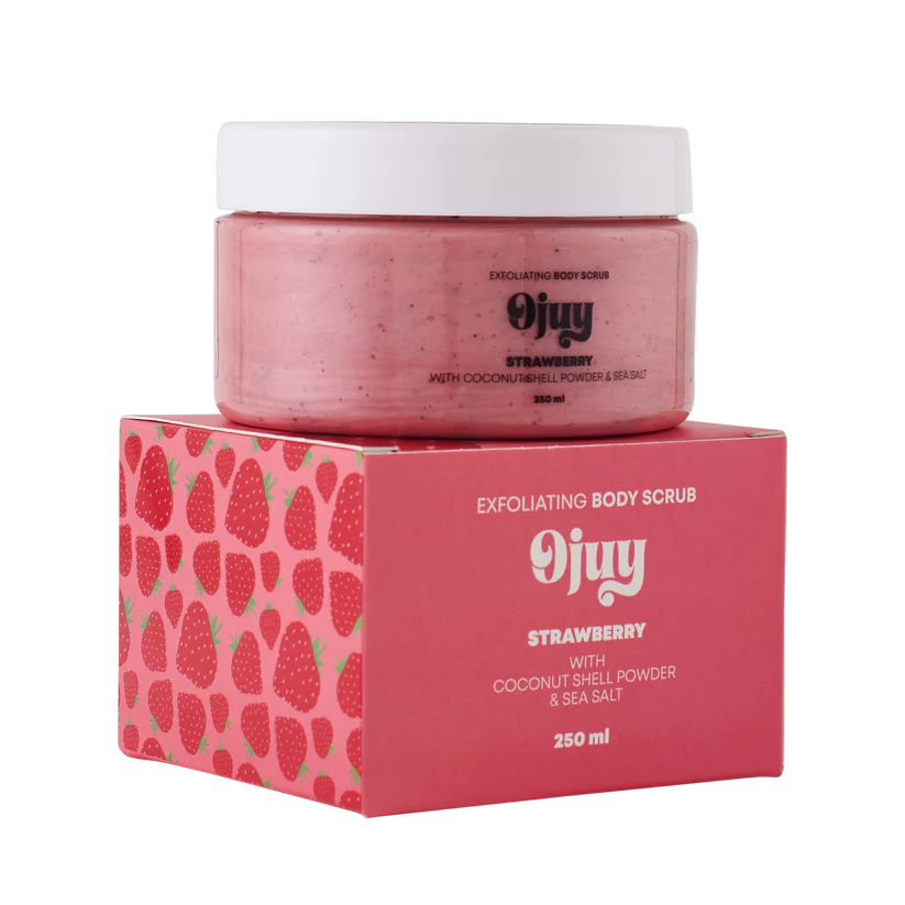 Ojuy Strawberry Exfoliating Body Scrub 250Ml