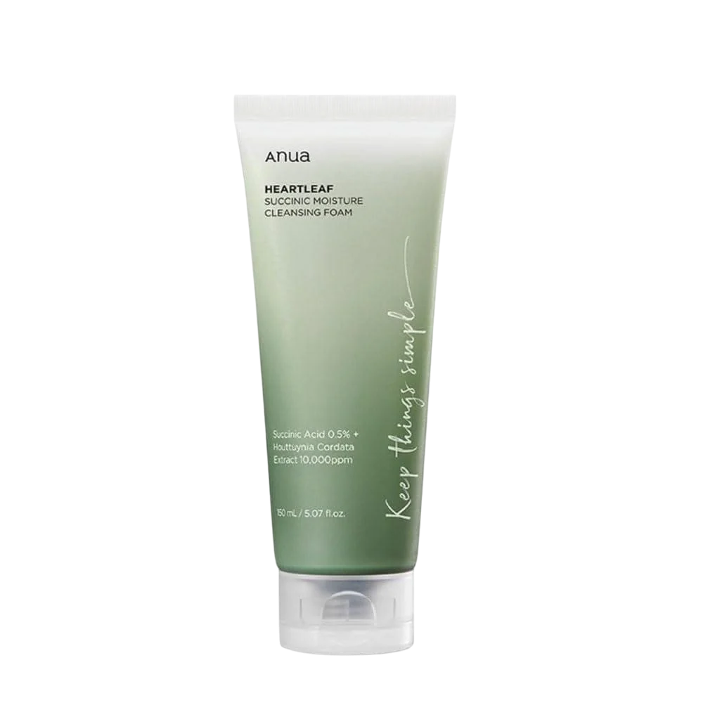 Anua Heartleaf Succinic Moisture Cleansing Foam 150Ml