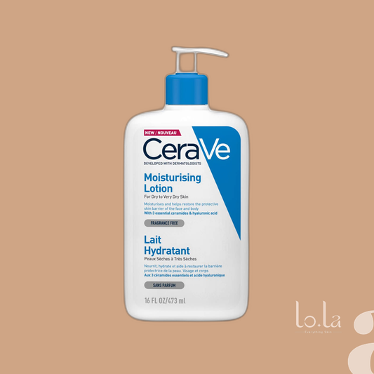 CeraVe Moisturising Lotion for Dry to Very Dry Skin with Hyaluronic Acid 473Ml