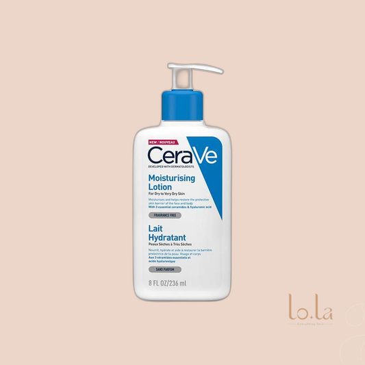 CeraVe Moisturizing Lotion for Dry to Very Dry Skin With Hyaluronic Acid 236Ml
