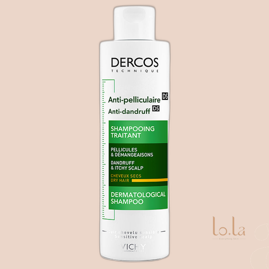 Vichy Dercos Anti Dandruff Shampoo for Dry Hair 200ml